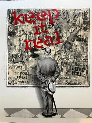 Mr. Brainwash Street Connoisseur Keep It Real Serigraph Limited Ed. Signed • $2450