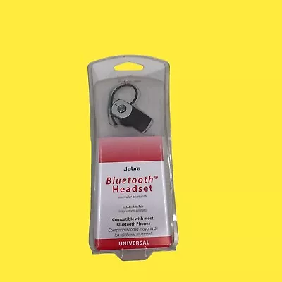 Jabra Bluetooth Headset Verizon Mobile Phone Ear Hook Silver Black #458 Z65/B480 • $20.98