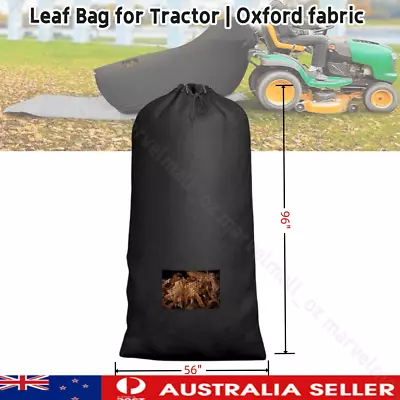 Lawn Tractor Leaf Bag Mower Catcher Riding Grass Sweeper Rubbish Bag Drawstring • $39.01