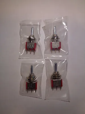 C&k Toggle Switch 7107 Set Of 4 Each New • $9.95