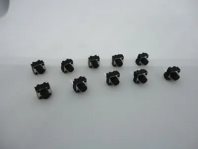 10 Pack Lot 6x6mm 2 Pin Bottom Push Touch Tactile Momentary Micro Button Switch • $10.82