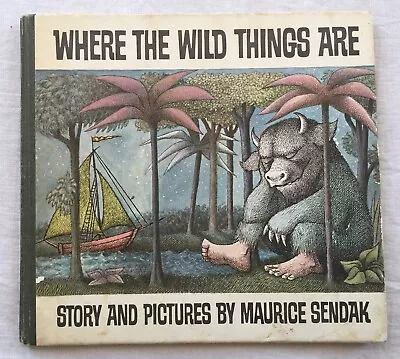 SIGNED Where The Wild Things Are By Maurice Sendak Hardcover Book • $275