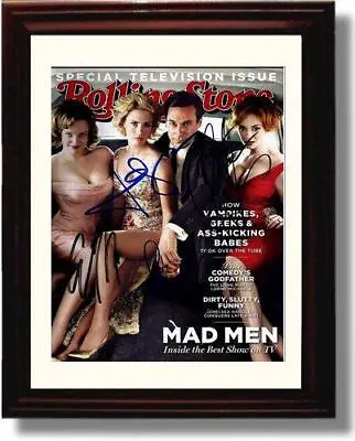 8x10 Framed Mad Men Autograph Promo Print - Cast Signed • $49.99