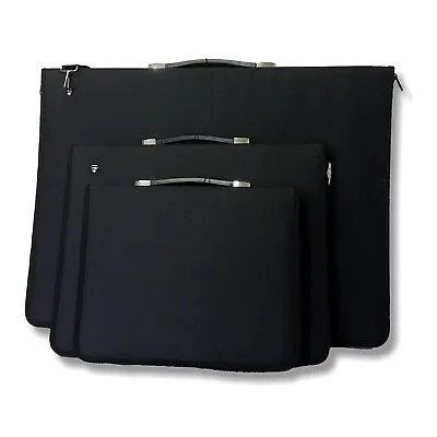 A1 / A2 Artist Portfolio Case Art Craft Drawing Presentation Storage Zip Folder • £33.99