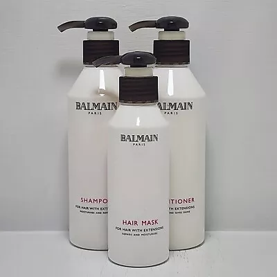 Balmain Paris Shampoo Conditioner & Hair Mask For Hair With Extensions Kit • $48.50