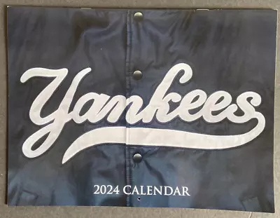 New York Yankees Calendar 2024 Wall Schedule SGA 4/7 Aaron Judge Juan Soto • $15.89