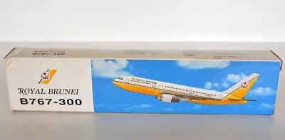 Royal Brunei Airlines Boeing 767-300 Model Plane 1:200 Scale Nos! • $12.92