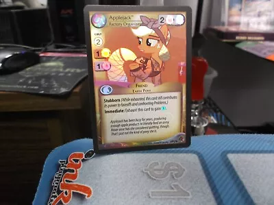 My Little Pony MLP CCG - Rare Promo - Foil - #Pf6 Applejack Factory Organizer • $69.99