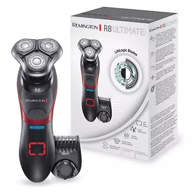 £62.99 • Buy Remington Men R8 Ultimate Series Electric Wet/Dry Rotary Shaver Cordless XR1550