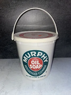 Murphy Oil Soap Pure Vegetable Wood Cleaner Vintage 5 Lb Bucket • $255