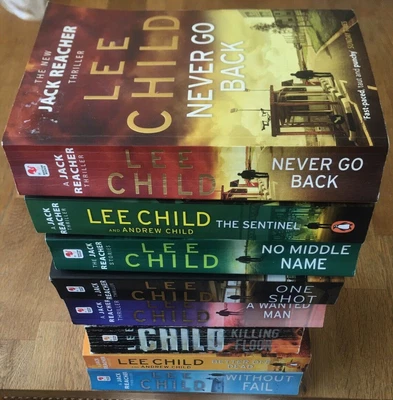 £12.99 • Buy Lee Childs, Jack Reacher + Books Bundle, X 8 Paperbacks, Pre - Owned Condition.