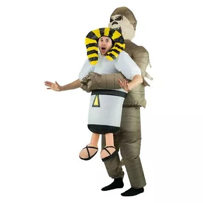 Adult Inflatable Mummy Halloween Horror Costume Fancy Dress Party Egypt  • $96