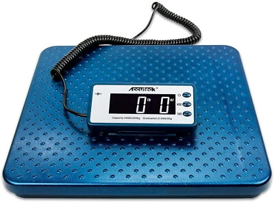 $65 • Buy Industrial Digital Postal Scale Weight Ship 440 LBS Vet Animal Heavy Duty Bags 