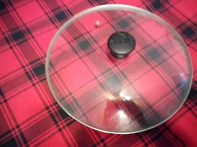 T-fal  Replacement Glass Lid 11 1/2 In Steam Vent Round Knob Culinary Vtg Euc • $28