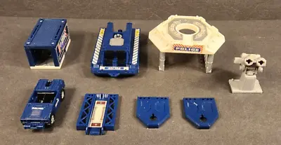 1998 Matchbox Mega Rig Police Command Center Playset Replacement Parts Lot Of 8 • $18.99