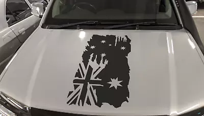 Distressed Australian Flag Decals Sticker Car Bonnet Motorbike Laptop Wall Door  • $7.99