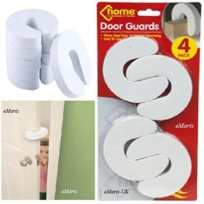 £2.98 • Buy 4 Foam Door Guard Finger Protector Jammer Stopper Baby Child Kids Safety Guards