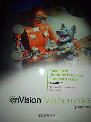 EnVision Math Grade 7 Practice Teacher's Guide ISBN 9781418394134 • $10