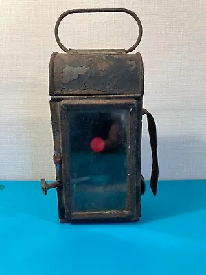 Rare Vintage British Rail Metal Handheld Railways Lantern Complete & Untouched  • £30