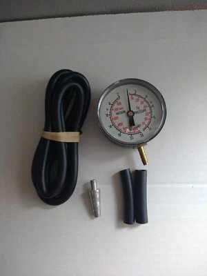 $13.99 • Buy Vacuum Gauge And Fuel Pump Tester