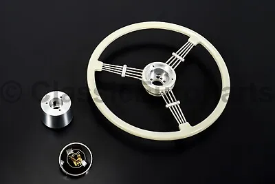 3 Spoke Banjo Steering Wheel Kit For Petri VW Bug Beetle Type 3 Karmann Ghia • $1199