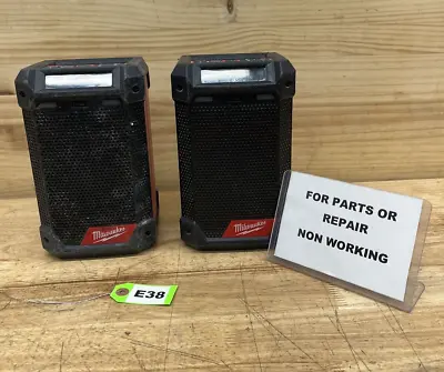 Lot Of (2) Milwaukee 2951-20 M12 Radio For Parts Or Repair Only! • $79
