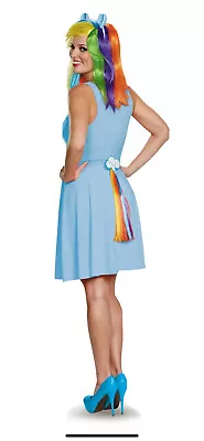 Rainbow Dash My Little Pony Adult Tail Accessory Halloween Dress Up MLP Broney! • $5