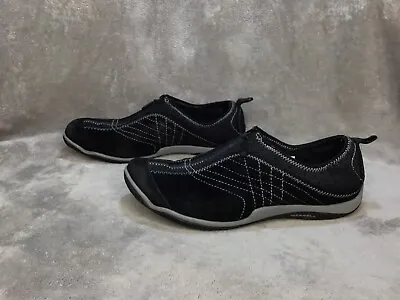 Merrell Lorelei Zip Front Slip On Black Hiking Outdoor Shoes Women’s 10 • $22