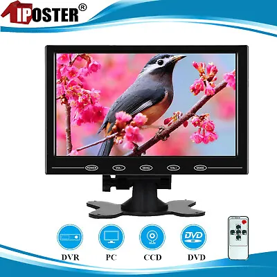 9  LCD Monitor Built-in HDMI AGV AV Speaker For PC TV DVD DVR CCTV Car DSLR PS4 • $84.80