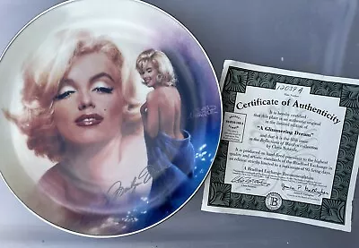 Marilyn Monroe Collector Plate A Glimmering Dream ￼ • $12.50