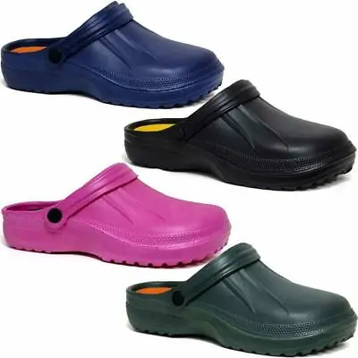 £6.95 • Buy Ladies Clogs Mules Slipper Nursing Garden Beach Sandals Hospital Rubber Shoes
