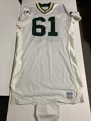 Green Bay Packers 1996 Practice Used Jersey Starter Rare #61 Crotch Piece • $249.99