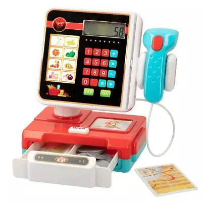 £16.99 • Buy Kids Electronic Cash Register Set Toy Supermarket Calculator Till Pretend Play
