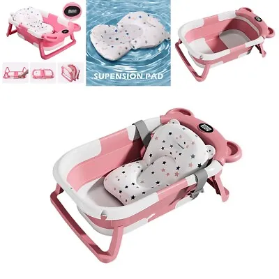 Baby Bath Tub Collapsible Foldable Portable Washing Babies New Born Kids Toddler • £29.99