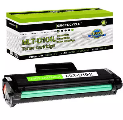 Greencycle MLT-D104L Toner Fit For Samsung ML-1865W ML-1661 ML-1660 ML-1666 1670 • $29.71