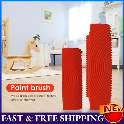 2pcs Wall Paint Runner Roller Brushes Household Wall Decorative DIY Tools Set • £7.07