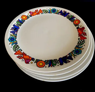 Villeroy & Boch Luxembourg ~ Acapulco ~ Salad Plate ~ 7 7/8  ~ Set Of 4 • $89.99