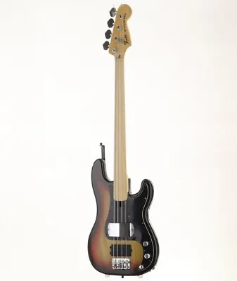 Used 1977 Fender Precision Bass Fretless Sunburst Vintage Guitar 5.14kg W/GB • $3034.52