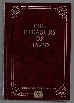 The TREASURY Of DAVID By C. H. Spurgeon Vol. I Psalms 1-87 • $9.80