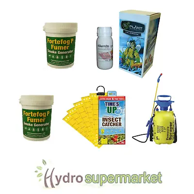 £89.95 • Buy Killermite Kit, Spider Mite, Fumer, Sprayer, Sticky Traps, Insect Spidermite