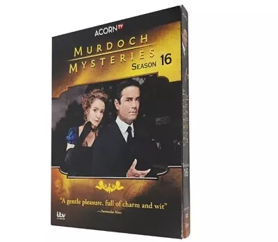 Murdoch Mysteries: The Complete Season:Sixteen-DVD (S16) Brand New US Seller • $10.99