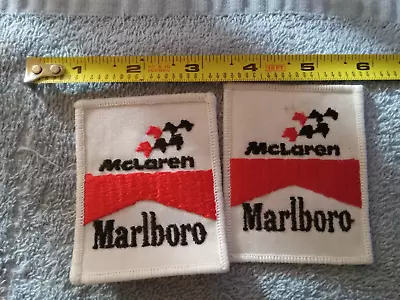 Vintage McLaren Marlboro Patches Jacket ~ Hat X2 Rare • $20