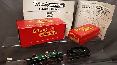 Triang R354s Gwr Green 4-2-2  Lord Of The Isles  With Smoke & Papers Excnt Boxed • £72.50