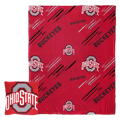 Northwest NCAA Ohio State Buckeyes Pillow & Silk Touch Throw Blanket Set • $44.95