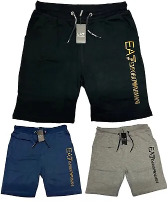 Emporio Armani Ea7 Brand New Premium Terry Cotton Sweat Short • £13.92