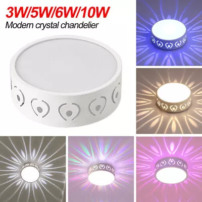 Modern Crystal Chandelier Lighting Surface Ceiling Lamp Pendant Light Fixtures • $23.99
