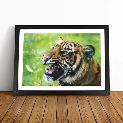 Tiger Vol.1 Wall Art Print Framed Canvas Picture Poster Decor Living Room • £14.95