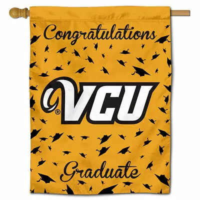 Virginia Commonwealth University College Graduation Gift Decorative Flag • $22.95