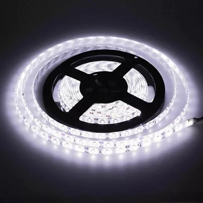 5M 300 LED Strip Light 3528 5050 5630 RGB Flexible Tape Waterproof 12V Power US • $8.99