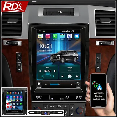 For Cadillac Escalade 2007-2014 Android 12 Carplay Car Stereo Radio GPS NAVI BT • $188.71